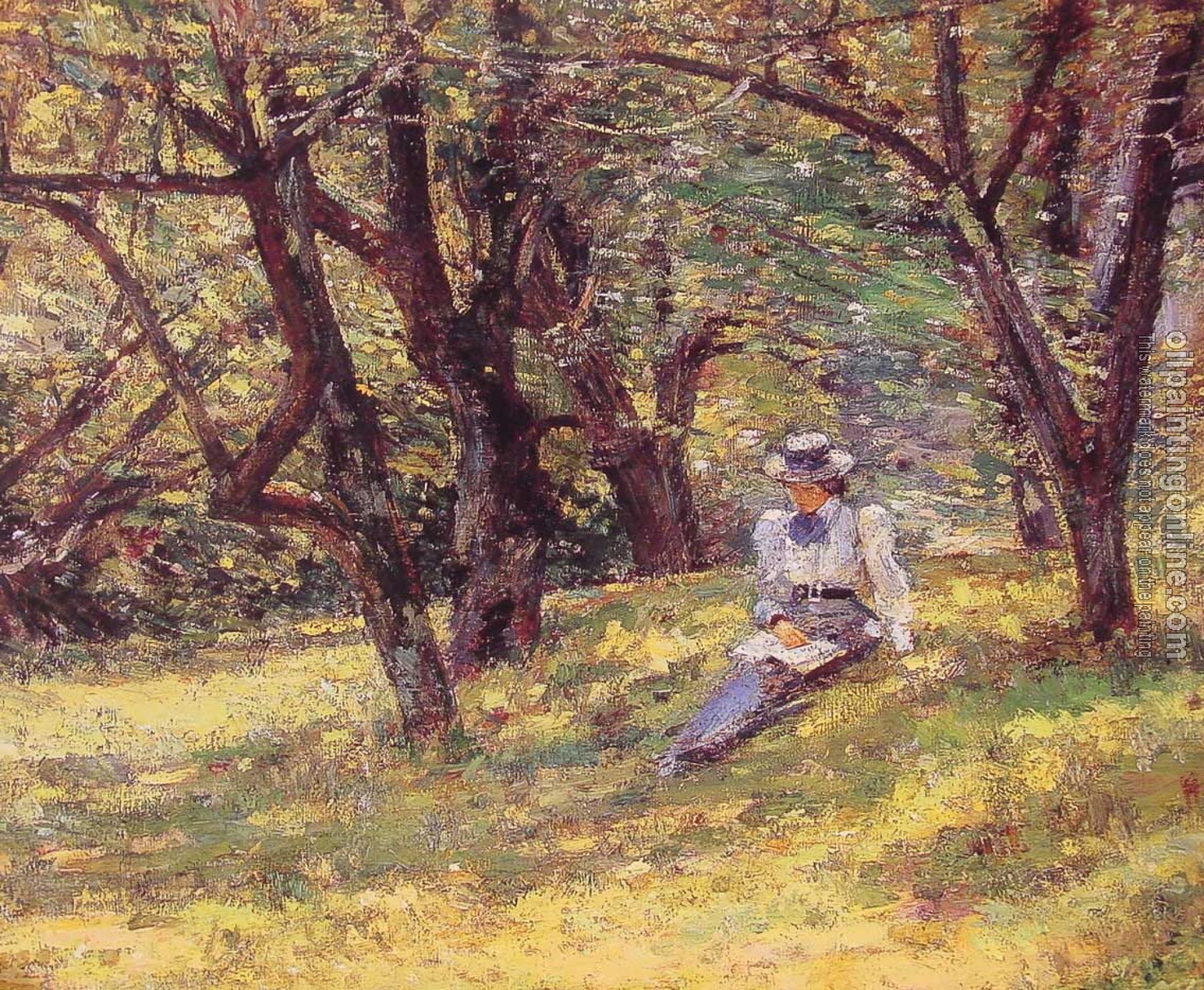 Robinson, Theodore - In the Orchard